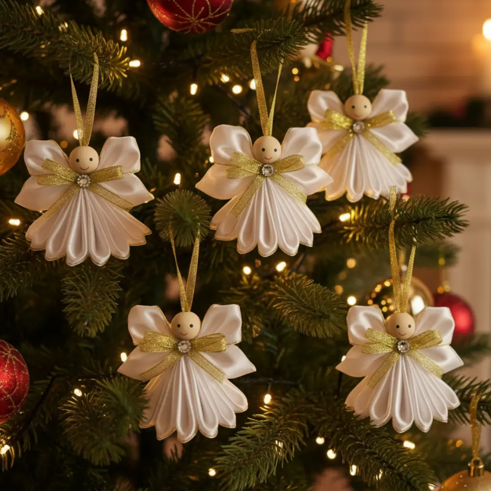 Anjos decorativos de Natal